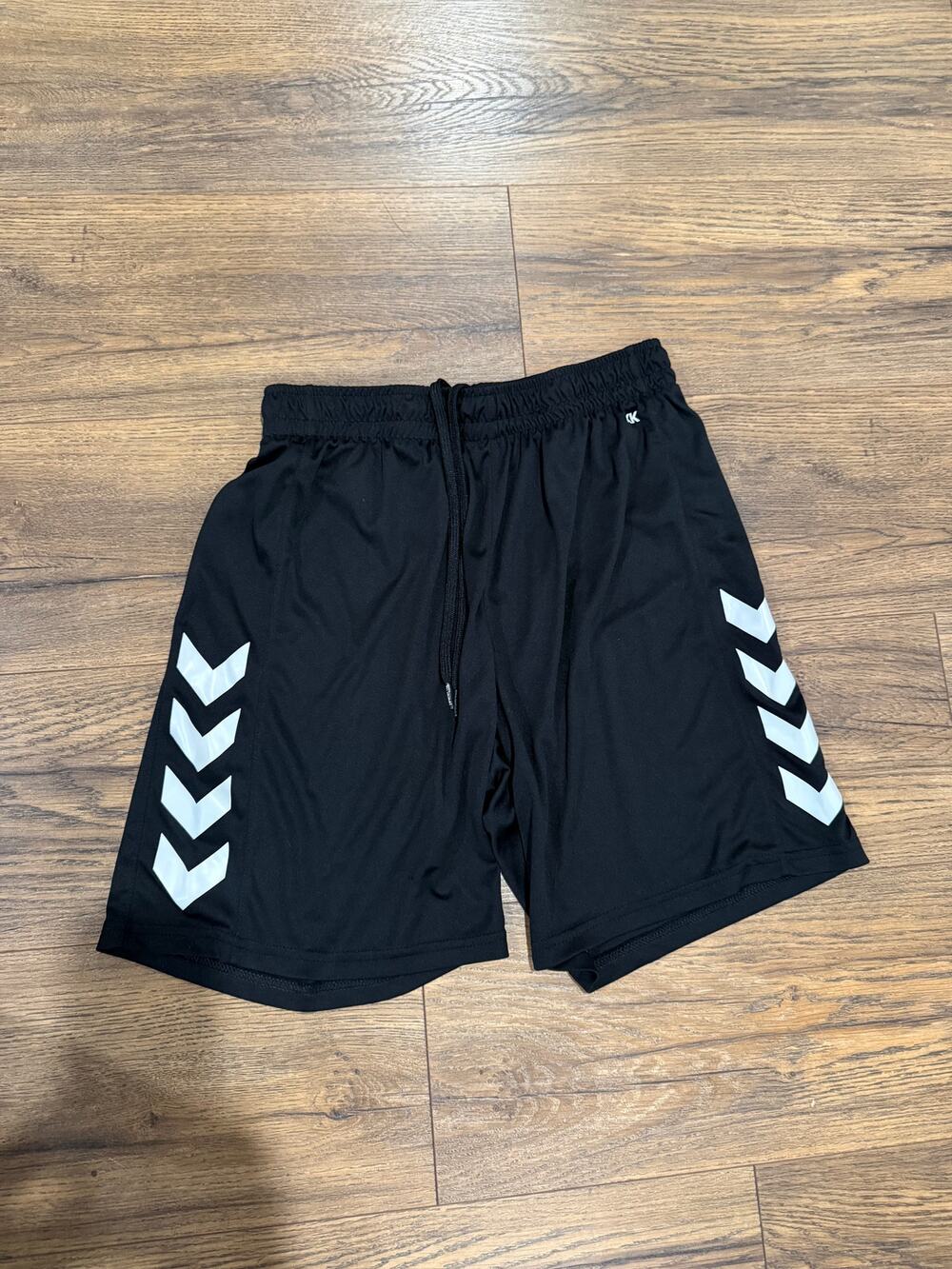 HUMMEL Boys Black Sports Shorts